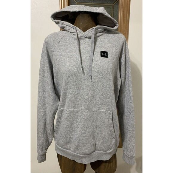 Under Armour Gray Pullover Hoodie Sweatshirt - Picture 1 of 7